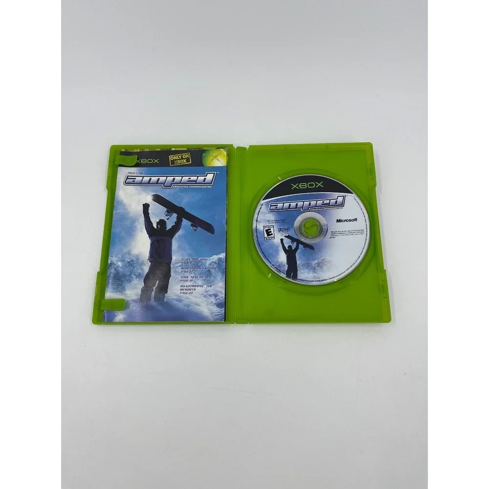 Amped:‎ Freestyle Snowboarding (Microsoft Xbox, 2001) used tested